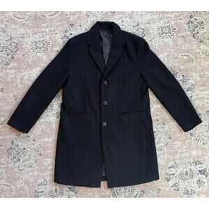 Men’s Slate & Stone Coat Size XL Polyester Wool Blend